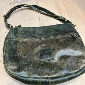 Italian Distressed Leather Purse